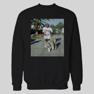 MIKE TYSON WALKING TIGER HIGH QUALITY SWEATSHIRT